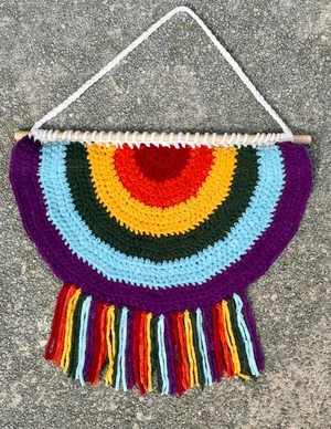 Boho Rainbow Wall Hanger