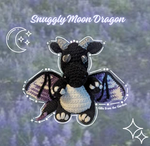 Snuggly Moon Dragon