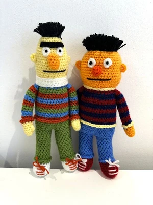 Bert and Ernie Crochet Pattern - Unofficial