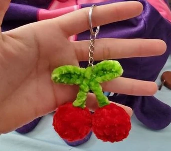Cherry keychain