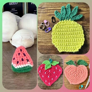 Fruit Coaster Crochet Pattern Bundle | Complete Set