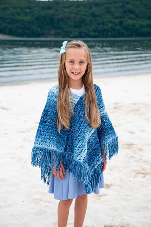La Playa Girl\'s Poncho