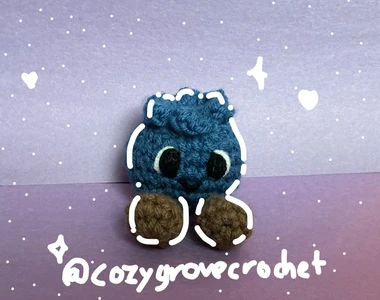 Jellycat style blueberry <3