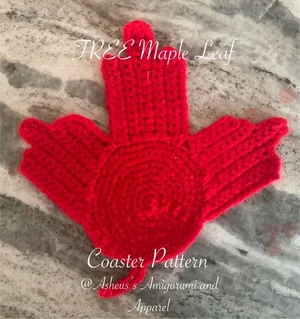 Maple Leaf Coaster