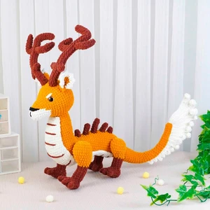 Deer Dragon Crochet Pattern