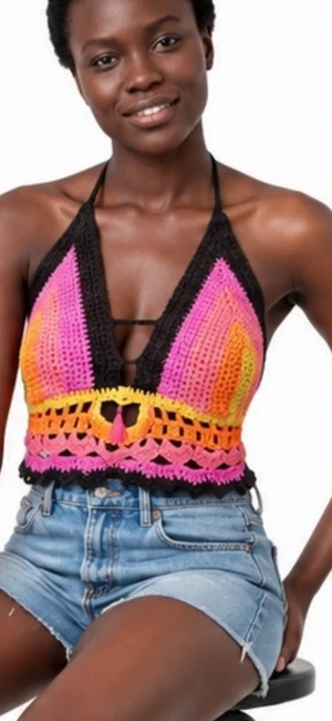 Lacy Crochet Bralette