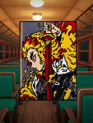 Rengoku-Demon slayer Pattern