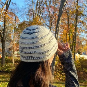 Dashing Through the Rows Beanie
