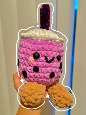 Kawaii Ube Boba