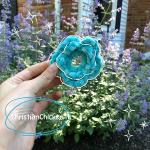 Mini Flower Scrunchie - No Sew