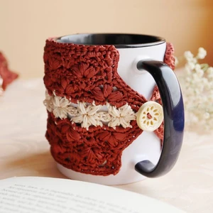 Victorian Jasmine Mug Wrap Crochet Pattern