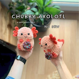 Chubby Axolotl - no sew