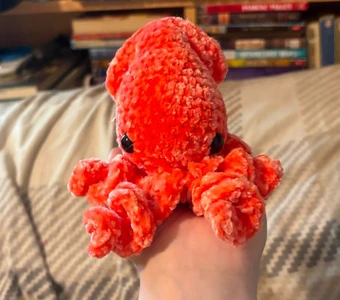 crochet no-sew squid