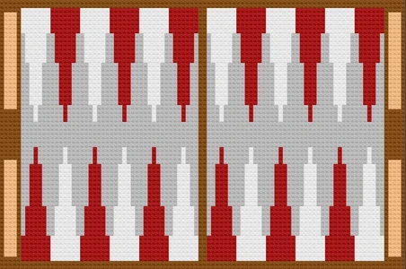 Backgammon C2C Afghan