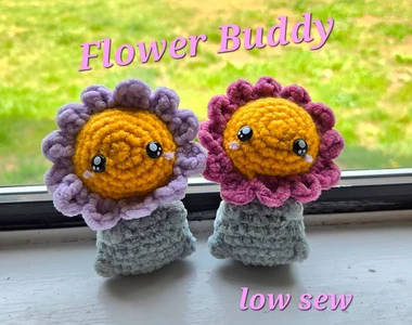 Low-Sew Flower Buddy
