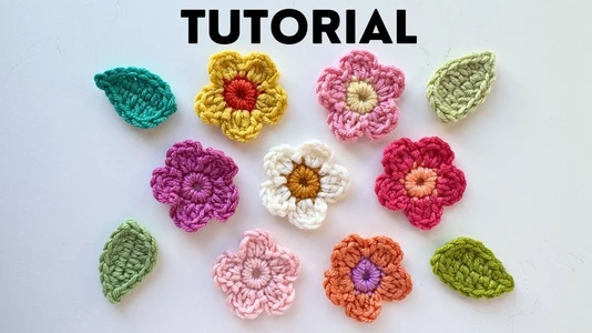 Crochet a Flower in 5 Minutes