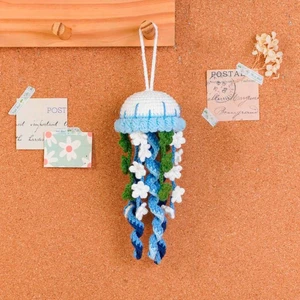 Baby Flowers Jellyfish Car Hanging Crochet Pattern