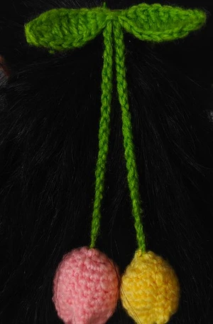 Instagram flower hair tie