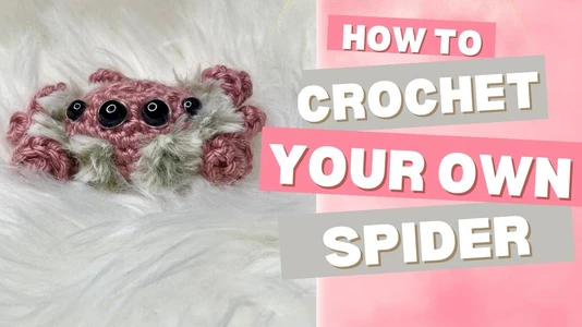 Cute Spider Crochet Tutorial | Crochetaween 2024 Episode 4