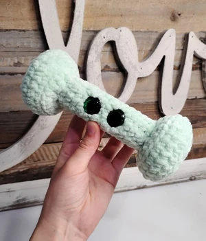 Crochet Dumbell Plushie Pattern