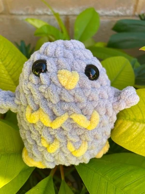 Chunky owl - No sew pattern.