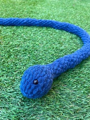 Chunky snake pattern - no sew