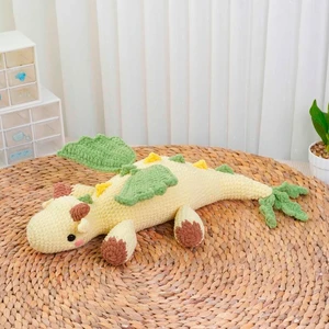 Yellow Dragon Low Sew Crochet Pattern
