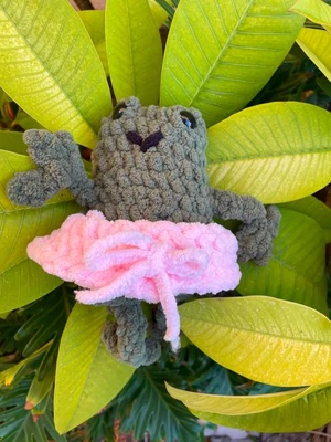 Ballerina Leggy Frog No Sew