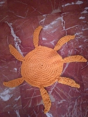 Sun Motif 7 Rays