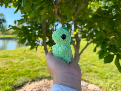 No-sew chubby dino