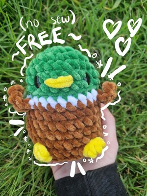 No sew mallard ducky