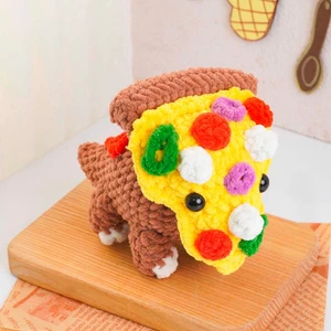 Pizza Triceratops Crochet Pattern