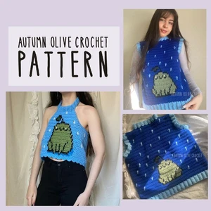 rainy frog colorwork graph