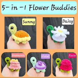 5-in 1 Flower Buddies(Low Sew)