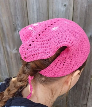 Beginner Triangle Bandana Crochet Pattern