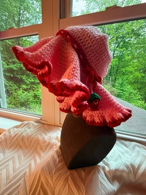 Strawberry Blossom Hat
