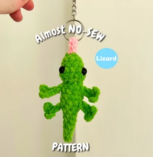 Almost NO-SEW Lizard Pattern