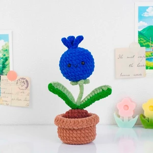 Blueberry Pot Crochet Pattern