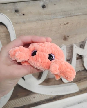 Baby crab plushie pattern