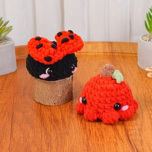Apple Octopus Ladybug Crochet Pattern