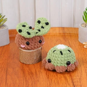 Kiwi Octopus Ladybug Crochet Pattern