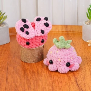 Strawberry Octopus Ladybug Crochet Pattern