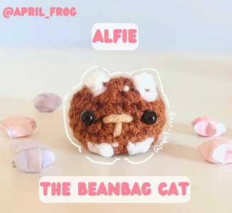 Alfie the Beanbag Cat