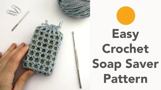 FREE Easy Crochet Soap Saver Pattern: Crochet pattern | Ribblr