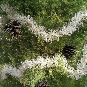 Crochet Tinsel Christmas Garland - Video Tutorial