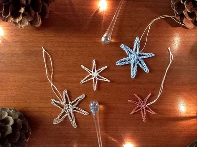 Easy Crochet Star Pattern for Beginners - Video Tutorial