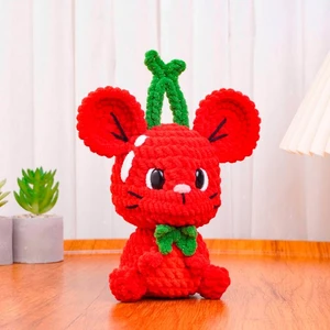 Cherry Mouse Crochet Pattern