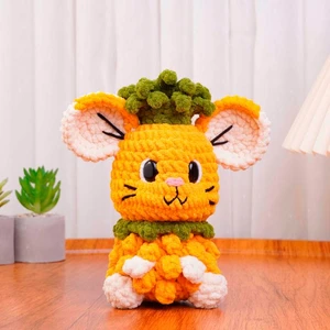 Pineapple Mouse Crochet Pattern