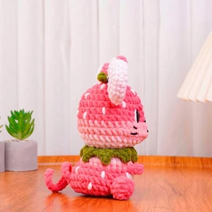 Strawberry Mouse Crochet Pattern