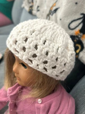 Cloche Hat for 18-in doll